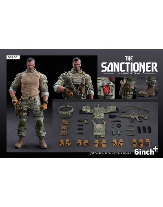 Pré-venda 6inchplus SS001 1/12 Scale The Sanctioner