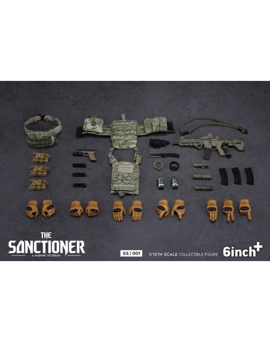 Pré-venda 6inchplus SS001 1/12 Scale The Sanctioner - Imagem 2